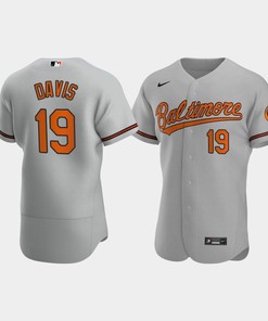 Chris Davis 19 Baltimore Orioles Gray Road Jersey - Robokeg