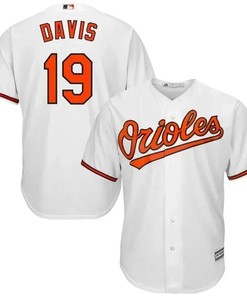 Chris Davis Baltimore Orioles Cool Base Player Jersey - White - Robokeg
