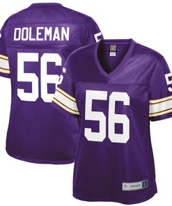 Chris Doleman Minnesota Vikings Nfl Pro Line Womens Retired Player Jersey - Purple - Robokeg