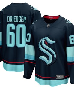 Chris Driedger Seattle Kraken Fanatics Branded Home Breakaway Player Jersey - Deep Sea Blue Nhl - Robokeg