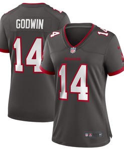 Chris Godwin Tampa Bay Buccaneers Womens Alternate Game Jersey - Pewter Nfl - Robokeg