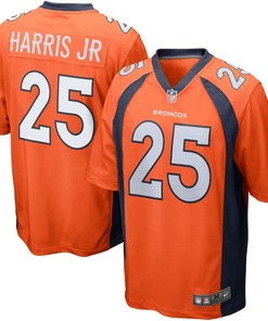 Chris Harris Jr Denver Broncos Nike Game Jersey - Orange - Robokeg