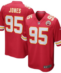 Chris Jones Kansas City Chiefs Game Jersey - Red Nfl - Robokeg
