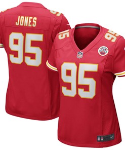 Chris Jones Kansas City Chiefs Womens Game Jersey - Red Nfl - Robokeg