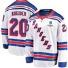 Chris Kreider 20 New York Rangers Stanley Cup 2023 Playoffs Patch Away Breakaway Men Jersey - White - Robokeg