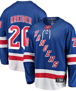 Chris Kreider New York Rangers Fanatics Branded Home Breakaway Player Jersey - Blue Nhl - Robokeg