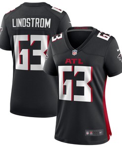 Chris Lindstrom Atlanta Falcons Womens Game Jersey - Black Nfl - Robokeg