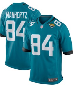 Chris Manhertz Jacksonville Jaguars Game Jersey - Teal Nfl - Robokeg