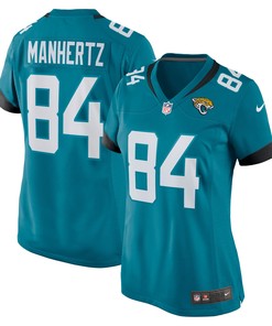 Chris Manhertz Jacksonville Jaguars Womens Game Jersey - Teal Nfl - Robokeg
