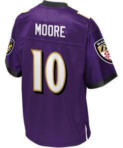 Chris Moore Baltimore Ravens Nfl Pro Line Youth Player Jersey - Purple - Robokeg