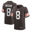 Chris Naggar Cleveland Browns Game Jersey - Brown Nfl - Robokeg