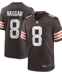 Chris Naggar Cleveland Browns Game Jersey - Brown Nfl - Robokeg