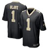 Chris Olave New Orleans Saints 2022 Nfl Draft First Round Pick Game Jersey - Black Nfl - Robokeg