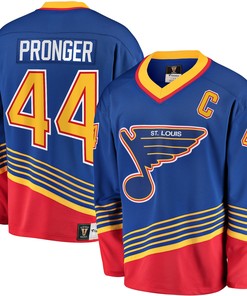 Chris Pronger St. Louis Blues Fanatics Branded Breakaway Retired Player Jersey - Blue Nhl - Robokeg