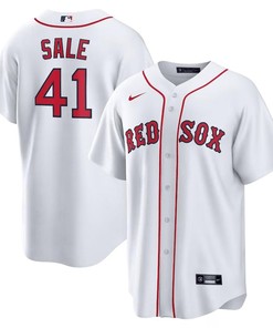 Chris Sale 41 Boston Red Sox Home Men Jersey - White - Robokeg