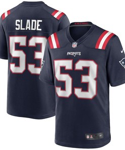 Chris Slade New England Patriots Nike Game Retired Player Jersey - Navy - Robokeg