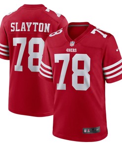 Chris Slayton San Francisco 49ers Game Jersey - Scarlet Nfl - Robokeg