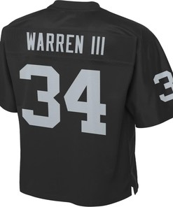 Chris Warren Iii Oakland Raiders Nfl Pro Line Player Jersey - Black - Robokeg