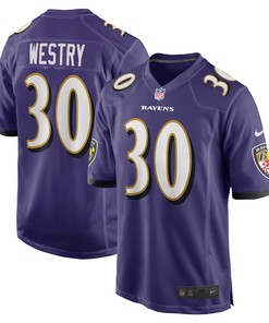 Chris Westry Baltimore Ravens Game Jersey - Purple Nfl - Robokeg