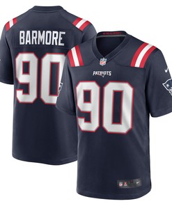 Christian Barmore New England Patriots Player Game Jersey - Navy Nfl - Robokeg