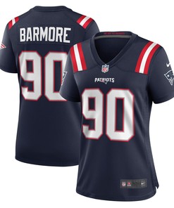Christian Barmore New England Patriots Womens Player Game Jersey - Navy Nfl - Robokeg