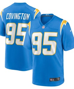 Christian Covington Los Angeles Chargers Game Jersey - Powder Blue Nfl - Robokeg