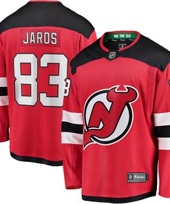 Christian Jaros New Jersey Devils Fanatics Branded Home Breakaway Player Jersey - Red Nhl - Robokeg