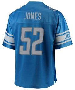 Christian Jones Detroit Lions Nfl Pro Line Player Jersey - Blue - Robokeg