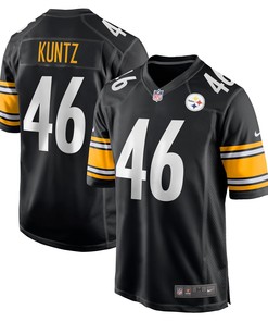 Christian Kuntz Pittsburgh Steelers Game Jersey - Black Nfl - Robokeg