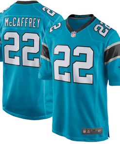 Christian Mccaffrey Carolina Panthers Game Jersey - Blue Nfl - Robokeg