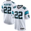 Christian Mccaffrey Carolina Panthers Game Jersey - White Nfl - Robokeg