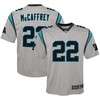 Christian Mccaffrey Carolina Panthers Inverted Team Game Jersey - Silver Nfl - Robokeg