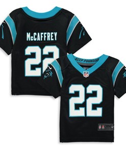 Christian Mccaffrey Carolina Panthers Nike Infant Player Game Jersey - Black - Robokeg