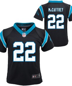 Christian Mccaffrey Carolina Panthers Nike Toddler Player Game Jersey - Black - Robokeg