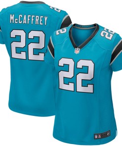 Christian Mccaffrey Carolina Panthers Womens Game Jersey - Blue Nfl - Robokeg