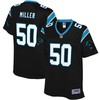 Christian Miller Carolina Panthers Nfl Pro Line Womens Player Jersey - Black - Robokeg