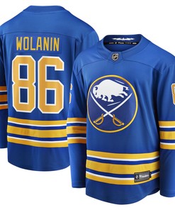 Christian Wolanin Buffalo Sabres Fanatics Branded Home Breakaway Player Jersey - Royal Nhl - Robokeg