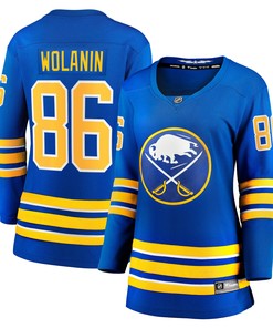 Christian Wolanin Buffalo Sabres Fanatics Branded Womens Home Breakaway Player Jersey - Royal Nhl - Robokeg