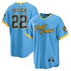 Christian Yelich Milwaukee Brewers 2022 City Connect Replica Player Jersey - Powder Blue Mlb - Robokeg