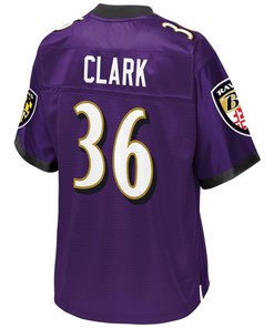 Chuck Clark Baltimore Ravens Nfl Pro Line Youth Team Color Player Jersey - Purple - Robokeg
