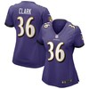 Chuck Clark Baltimore Ravens Womens Game Jersey - Purple Nfl - Robokeg