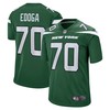 Chuma Edoga New York Jets Game Player Jersey - Gotham Green Nfl - Robokeg