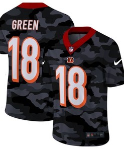 Cincinnati Bengals A. J. Green #18 Nfl 2020 Camo Jersey - Robokeg