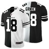 Cincinnati Bengals Aj Green #18 Nfl 2020 Black And White Jersey - Robokeg