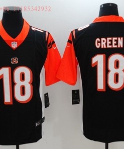 Cincinnati Bengals A.j. Green #18 Nfl 2020 Black Jersey Jersey - Robokeg