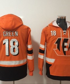 Cincinnati Bengals Aj Green #18 Nfl 2020 Orange Jersey - Robokeg