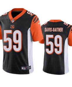 Cincinnati Bengals Akeem Davis-gaither Black Vapor Untouchable Limited Jersey - Robokeg