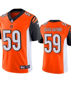 Cincinnati Bengals Akeem Davis-gaither Orange Vapor Untouchable Limited Jersey - Robokeg