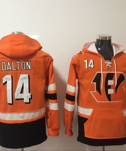 Cincinnati Bengals Andy Dalton #14 Nfl 2020 Orange Jersey - Robokeg