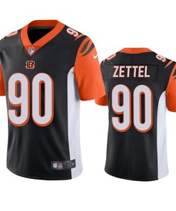 Cincinnati Bengals Anthony Zettel Black Vapor Limited Jersey - Robokeg